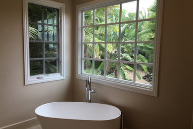 Island style bathroom photo in Orange County