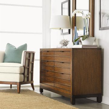 Ocean Club Six Drawer Palm Bay Dresser