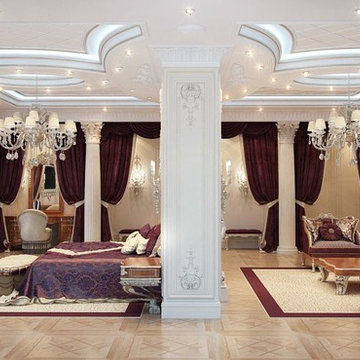 Master Bedroom from Luxury Antonovich Design