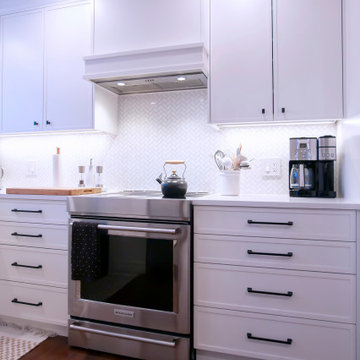 Light and Bright White Kitchen Reno