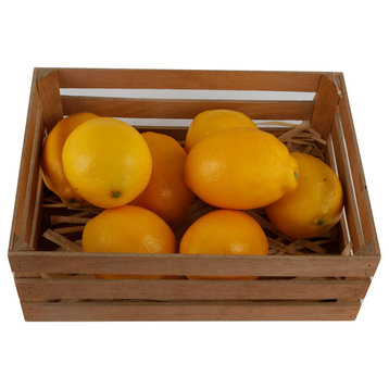 Packed Asstorted Lemon, Yellow, Set of 8
