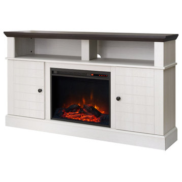 60" Fireplace TV Stand with Remote Control