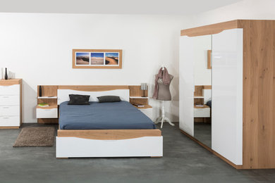Danish bedroom photo in Other