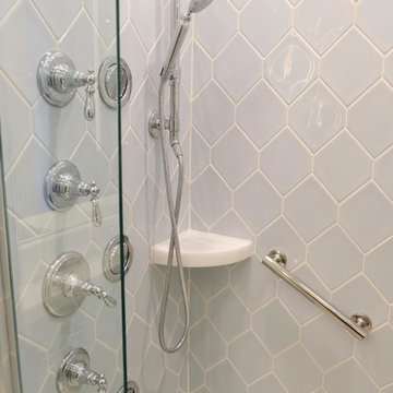 3 Universally Designed Baths on Lake Shore Drive