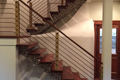 Design ideas for a staircase in Cincinnati.