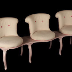 Dust Pink Bench - Indoor Benches