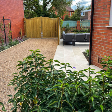 A Front and Back Garden in Heaton Moor