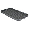 Cast Iron 20" Reversable Grill/Griddle Pan (Anti Rust)