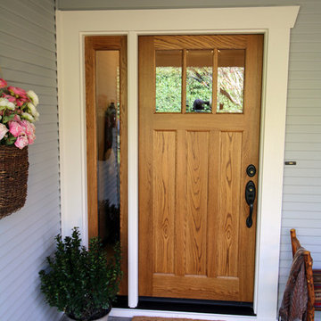 Connell Family White Oak Entry Door