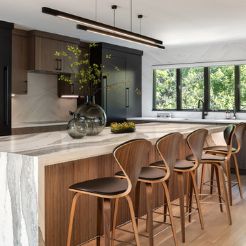 Contemporary Kitchen with Scullery