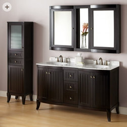 Customize Solid Wood Bathroom Vanity- - Products