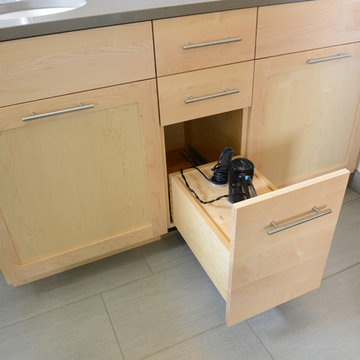 Crystal Cabinets- Contemporary Maple Master Bath