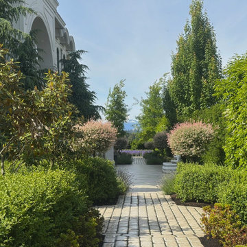 A French Themed Garden