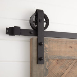ANDO BARN DOOR HARDWARE - BLACK - Products