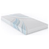 CorLiving 5" Twin/Single Memory Foam Mattress - White Fabric