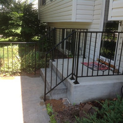 r009 Custom Iron Railings - Stair Parts