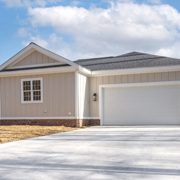One Level Design, Rear Entry Garage