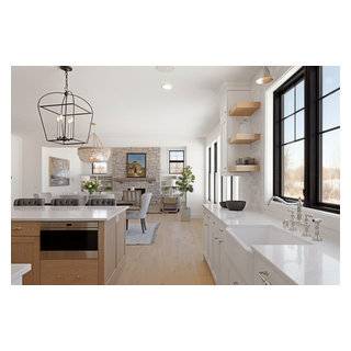 Transitional Coastal Cottage | Reverence - Transitional - Kitchen ...