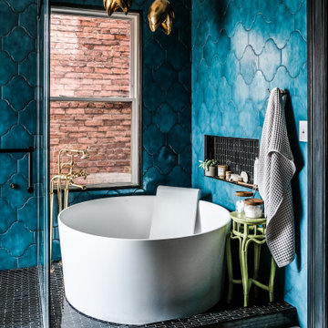 Boho Glam Bathroom