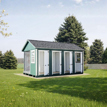 10×16 Commercial Dog Kennel