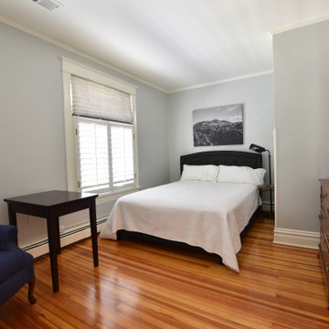 Transitional Kitchen, Master and Guest Bath Update in Historical Denver Square