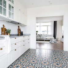 Carreaux ciment bariolés kitch bof