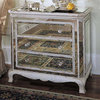 French Mirrored Chest w Drawers