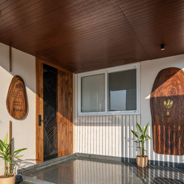 Wooden Entrance Design