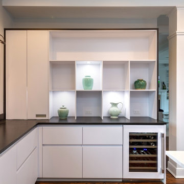 Picture perfect bright and dark Family oriented kitchen in Greenwich CT (2019)