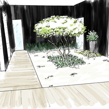 Etudes diverses - Croquis d'ambiances