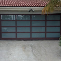 Aluminum Full View Garage Doors - Products