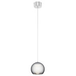 elan - Rendo LED Pendant, Chrome - At elan, our passion is art and our medium is light; one that elevates a space and everything in it. With each piece in our collection, we create modern sculptures that define a room and your style, while bringing that all-important light to a space. It can make it bolder, softer, more inviting, or simply make an impression. We do it so you can choose that one perfect piece that you've been dreaming about that connects you and your space. Elan is backed by Kichler's commitment to quality and extensive support network. The collection uses only high-end materials and distinctive finishes, and many items are built around Integrated LED. technology.