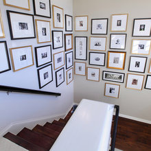 family photo wall