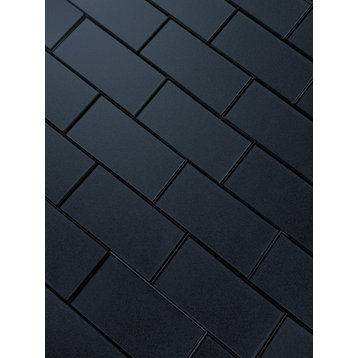 Miseno MT-WHSFOG0306-ER Forever - 3" x 6" Rectangle Wall Tile - - Blue Gray