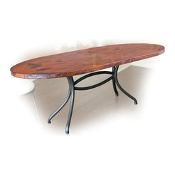 Italia Oval Dining Table by Mathews & Co. - Dining Tables