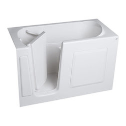 American Standard - American Standard Gelcoat 4.25 ft. Walk-In Whirlpool and Air Bath Tub with Left - Bathtubs