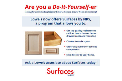 Surfaces Replacement Components