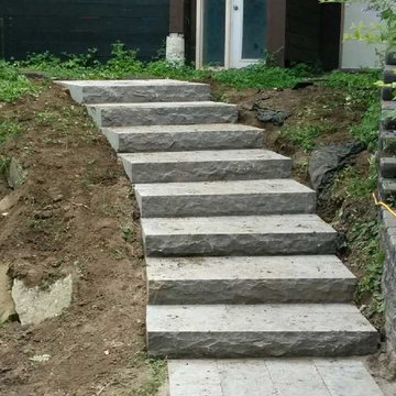 Brick steps