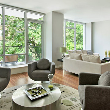 NYC Living/Family/Den Rooms by Designed to Appeal