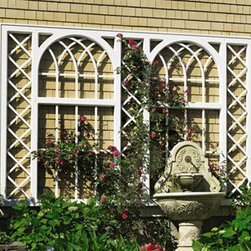 Rosewood Classic Lattice Panel - Outdoor Products