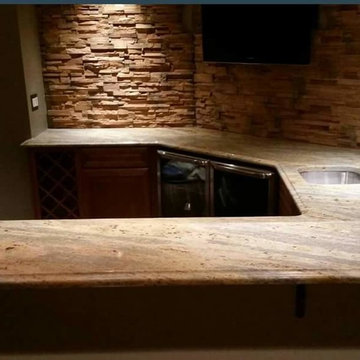 It is a grill, granite