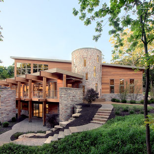 Häuser mit Pultdach in Milwaukee Ideen, Design & Bilder | Houzz