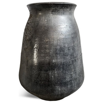 Mundra Black Earth Ware Pot