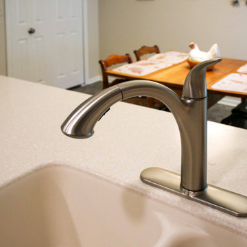 Condo Renovation in Kitchen, Bathroom and Fireplace Updates