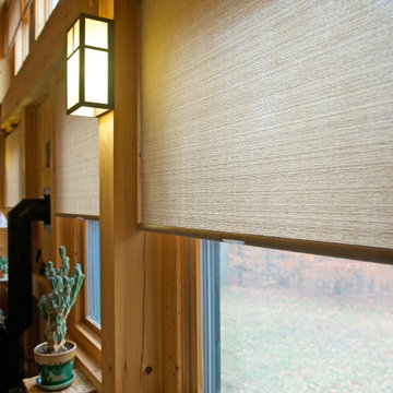 The Fabric compliments the space beautifully