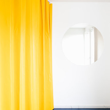 Ridel - Détail du miroir rond