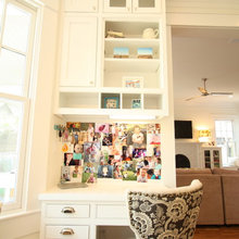 kitchen desk area