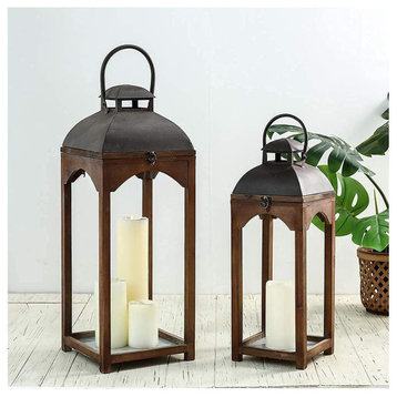 Hanging Decorative Candle Lanterns for Outdoor & Indoor