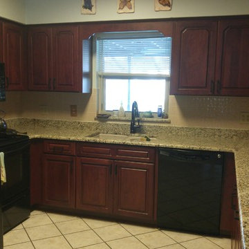 Traditional Kitchen Update Done in a Cordovan Stain