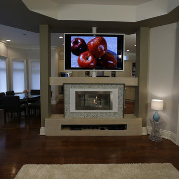 Swivel TV Room